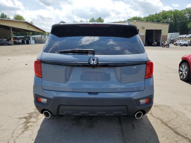 5FNYF8H54RB007175 - 2024 HONDA PASSPORT EXL أزرق صورة 6