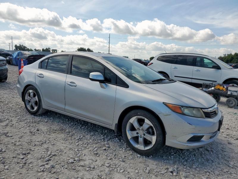 2HGFB2F85CH531354 - 2012 HONDA CIVIC EX SILVER photo 4