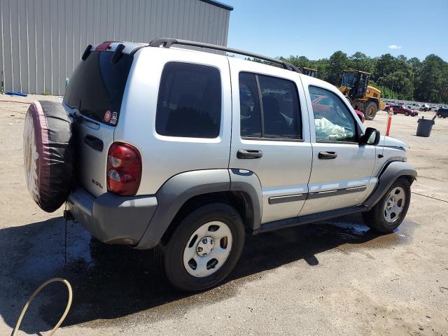 1J4GK48KX5W704369 - 2005 JEEP LIBERTY SPORT 银色 照片 3