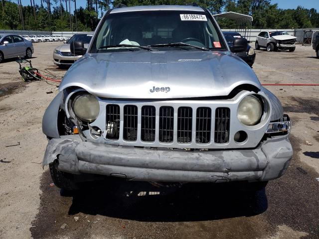 1J4GK48KX5W704369 - 2005 JEEP LIBERTY SPORT 银色 照片 5