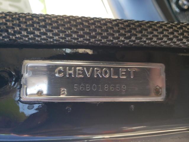 B56B018659 - 1956 CHEVROLET BEL-AIR BLACK photo 12