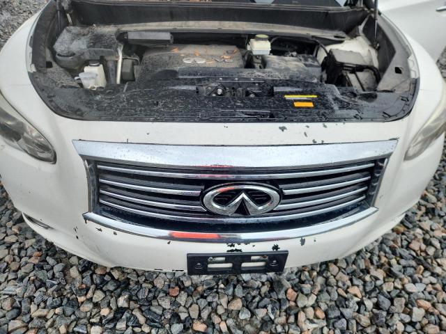 5N1AL0MM9EC500507 - 2014 INFINITI QX60 Սպիտակ լուսանկար 12