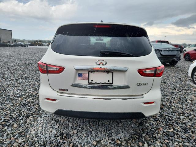 5N1AL0MM9EC500507 - 2014 INFINITI QX60 Սպիտակ լուսանկար 6