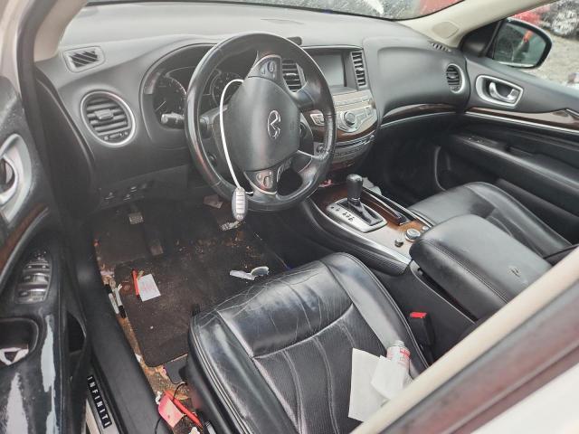 5N1AL0MM9EC500507 - 2014 INFINITI QX60 Սպիտակ լուսանկար 8