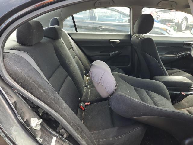 2HGFA16609H343197 - 2009 HONDA CIVIC LX-S Սև լուսանկար 10