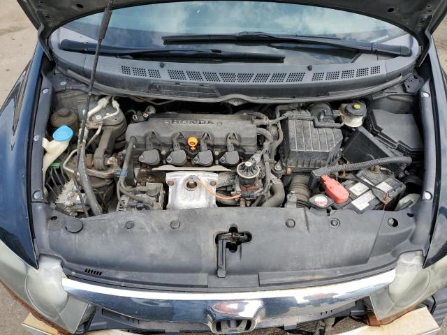 2HGFA16609H343197 - 2009 HONDA CIVIC LX-S Սև լուսանկար 11