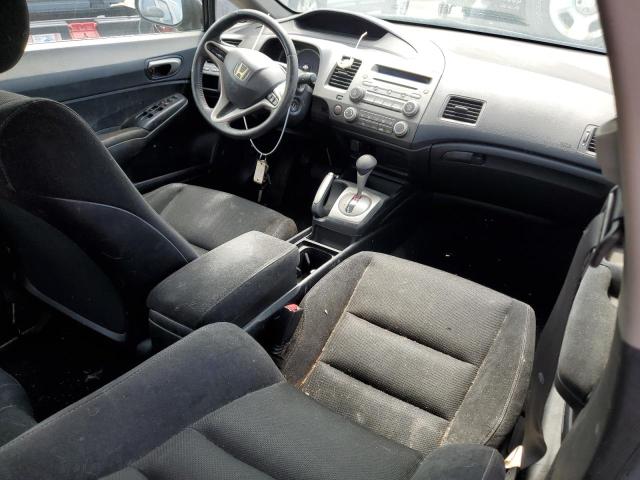 2HGFA16609H343197 - 2009 HONDA CIVIC LX-S Սև լուսանկար 8