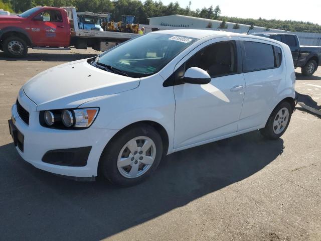 1G1JA6SH2G4154602 - 2016 CHEVROLET SONIC LS WHITE photo 1