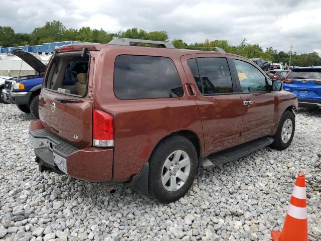 5N1AA08B14N706003 - 2004 NISSAN ARMADA SE BROWN photo 3