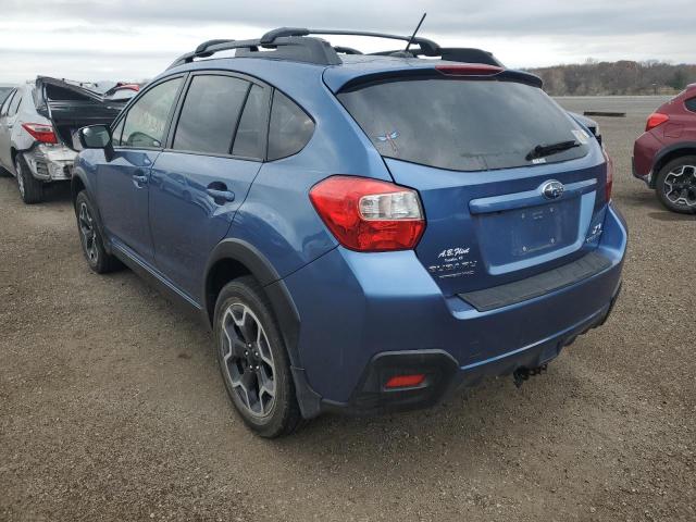 JF2GPAMC2F8250355 - 2015 SUBARU XV CROSSTR 2.0 LIMITED BLUE photo 3