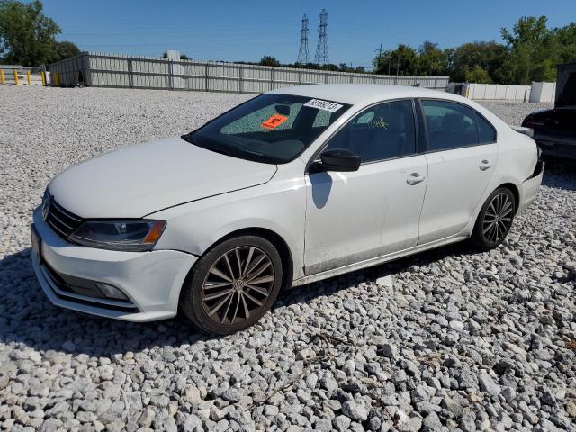 3VWD17AJXGM407634 - 2016 VOLKSWAGEN JETTA SPORT WHITE photo 1