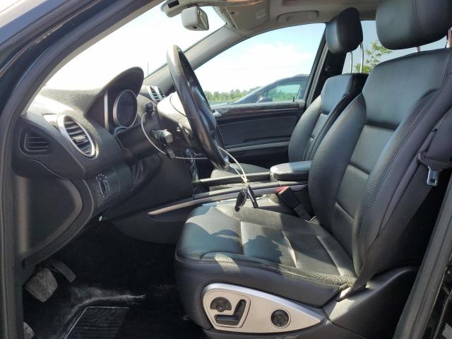 4JGBB8GB8AA582154 - 2010 MERCEDES-BENZ ML 350 4MATIC BLACK photo 7