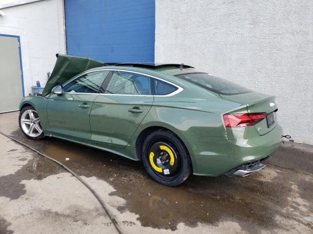 WAUDACF52MA044534 - 2021 AUDI A5 PREMIUM 45 GREEN photo 2