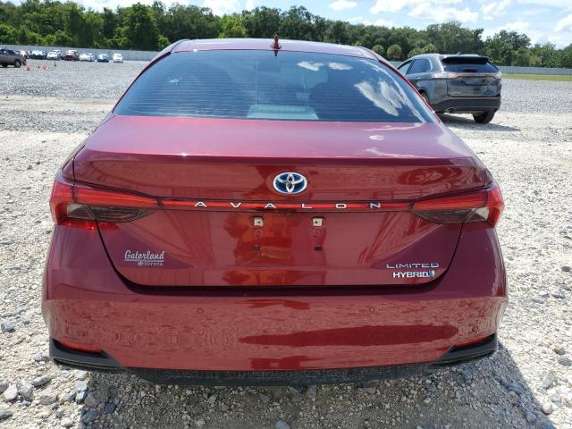 4T1B21FB0KU011069 - 2019 TOYOTA AVALON XLE Bordo foto 6