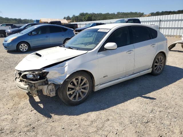 JF1GH76619G812896 - 2009 SUBARU IMPREZA WRX WHITE photo 1