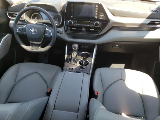 5TDGZRAH7NS117415 - 2022 TOYOTA HIGHLANDER XLE Gümüş foto 8