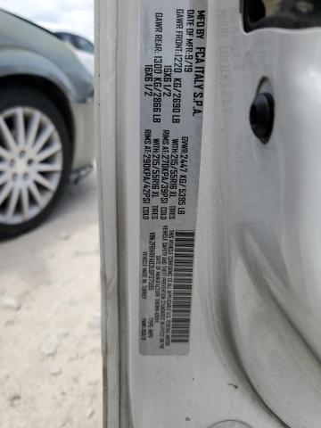 ZFBHRFAB3L6P37595 - 2020 RAM PROMASTER თეთრი ფოტო 13