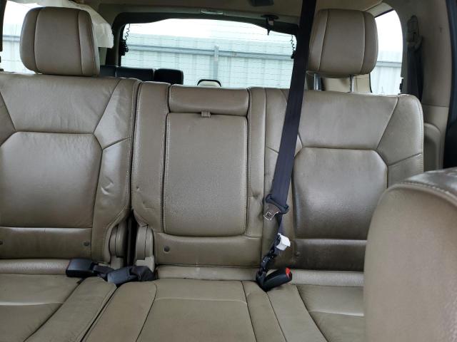 5FNYF3H5XCB013881 - 2012 HONDA PILOT EXL მუქწითელი ფოტო 10
