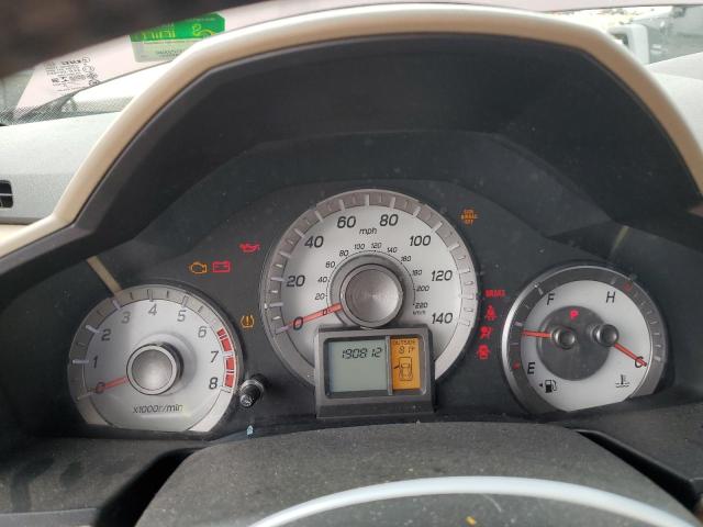 5FNYF3H5XCB013881 - 2012 HONDA PILOT EXL მუქწითელი ფოტო 9