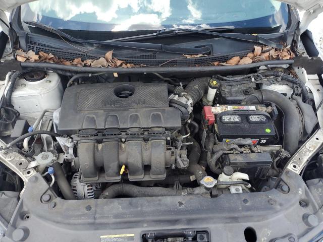 3N1AB7AP6KY250454 - 2019 NISSAN SENTRA S WHITE photo 11