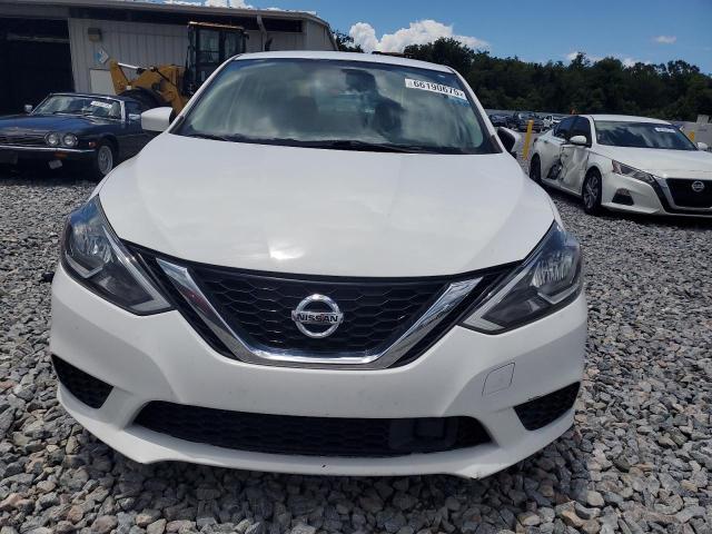 3N1AB7AP6KY250454 - 2019 NISSAN SENTRA S WHITE photo 5
