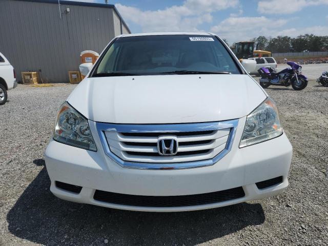 5FNRL3H78AB030240 - 2010 HONDA ODYSSEY EXL WHITE photo 5
