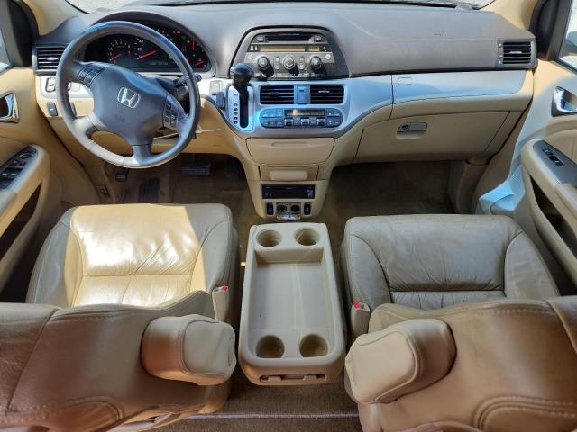 5FNRL3H78AB030240 - 2010 HONDA ODYSSEY EXL WHITE photo 8