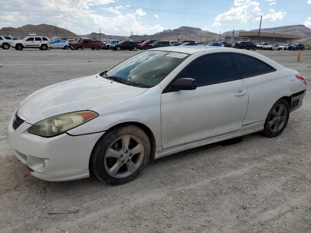 4T1CA38P04U020420 - 2004 TOYOTA CAMRY SOLA SE WHITE photo 1