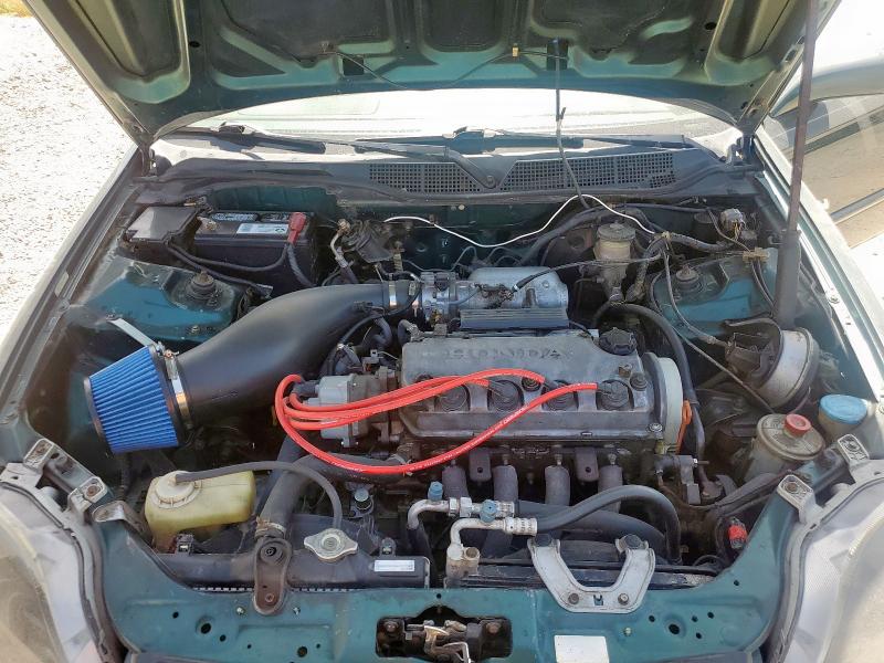 1HGEJ8245XL000507 - 1999 HONDA CIVIC EX GREEN photo 11