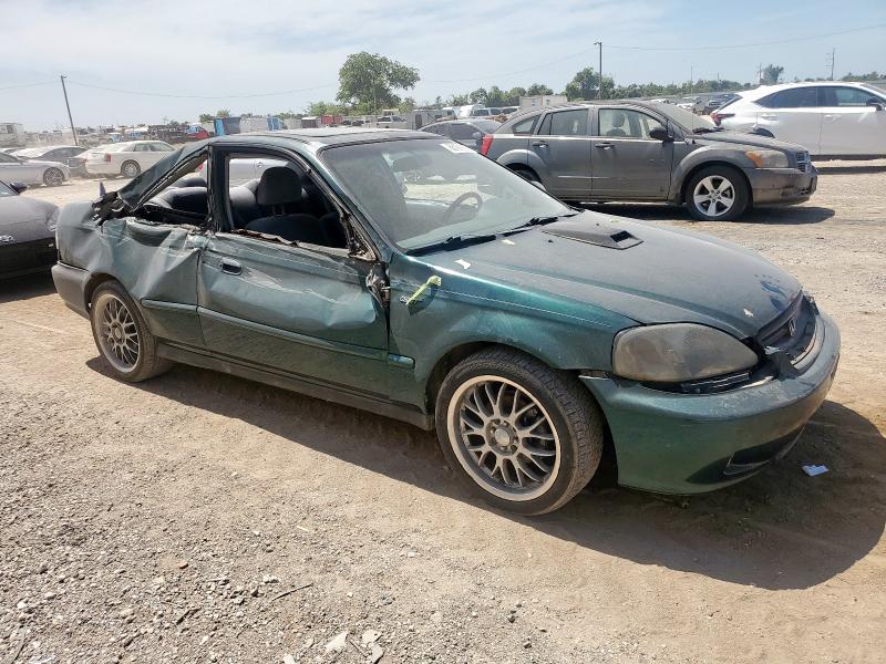 1HGEJ8245XL000507 - 1999 HONDA CIVIC EX GREEN photo 4