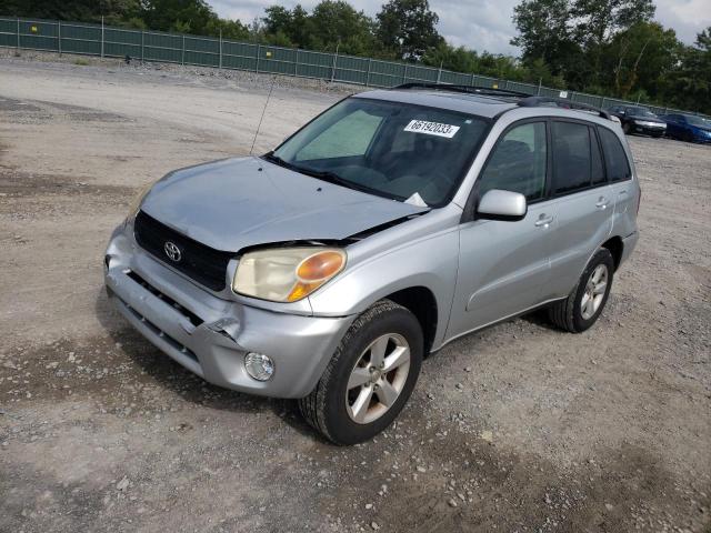 JTEGD20V240046473 - 2004 TOYOTA RAV4 SILVER photo 1