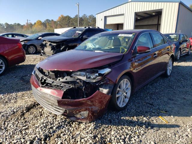 4T1BK1EB8DU074957 - 2013 TOYOTA AVALON BASE BURGUNDY photo 2