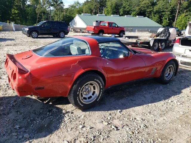 1G1AY8767BS429769 - 1981 CHEVROLET CORVETTE RED photo 3