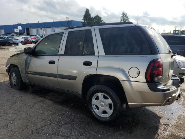 1GNDS13S532307081 - 2003 CHEVROLET TRAILBLAZE SILVER photo 2