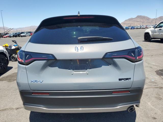 3CZRZ1H58RM713414 - 2024 HONDA HR-V SPORT GRAY photo 6