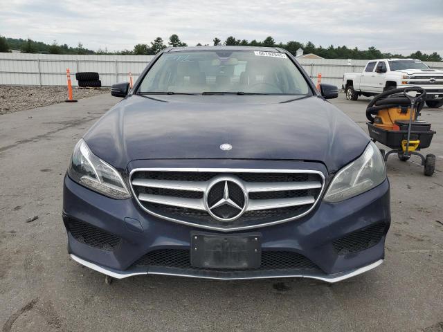 WDDHF8JBXEA924436 - 2014 MERCEDES-BENZ E 350 4MATIC BLUE photo 5