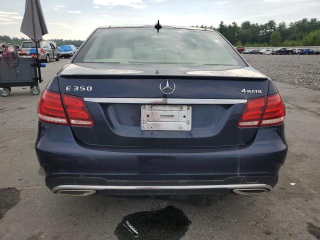 WDDHF8JBXEA924436 - 2014 MERCEDES-BENZ E 350 4MATIC BLUE photo 6