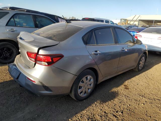 3KPA24AD8ME426393 - 2021 KIA RIO LX SILVER photo 3