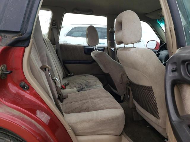 JF1SF65501H735374 - 2001 SUBARU FORESTER S RED photo 11