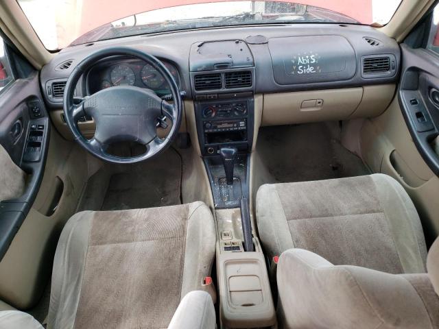 JF1SF65501H735374 - 2001 SUBARU FORESTER S RED photo 8
