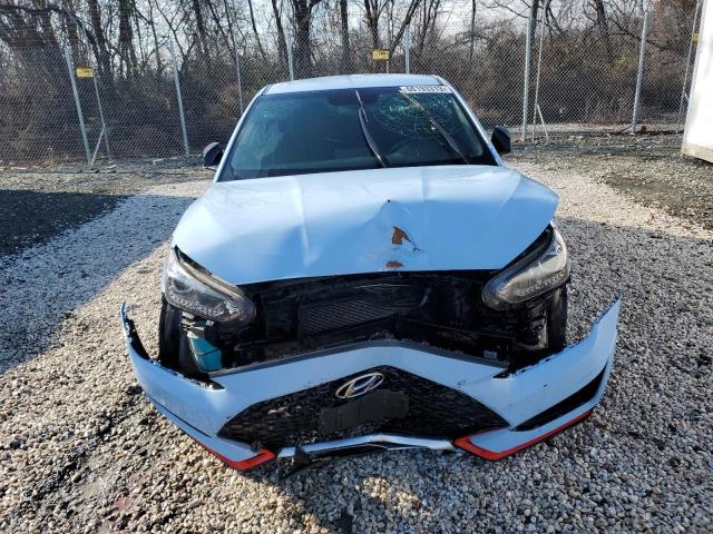 KMHT36AH8LU005368 - 2020 HYUNDAI VELOSTER N BLUE photo 5