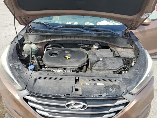 KM8J33A45HU518636 - 2017 HYUNDAI TUCSON LIMITED BROWN photo 12