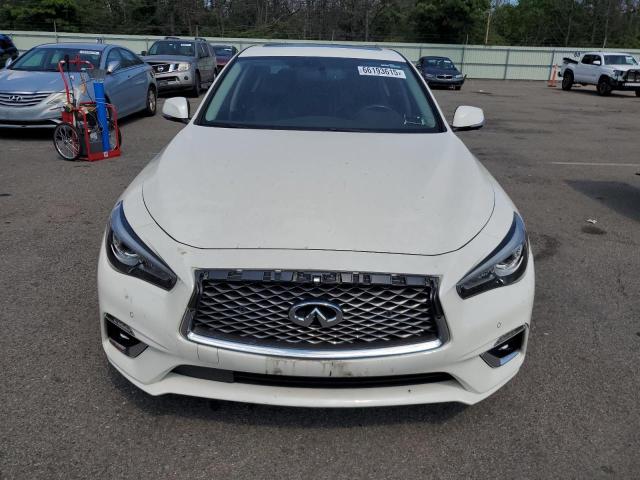 JN1EV7AR7KM555751 - 2019 INFINITI Q50 LUXE Ақ фото 5