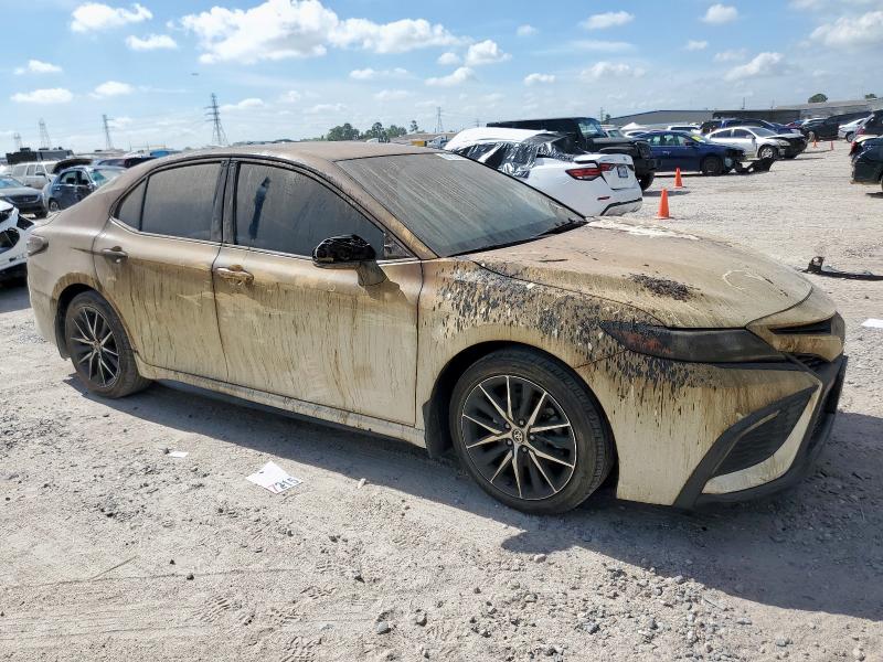 4T1G11AKXRU201603 - 2024 TOYOTA CAMRY SE NIGHT SHADE BURN photo 4