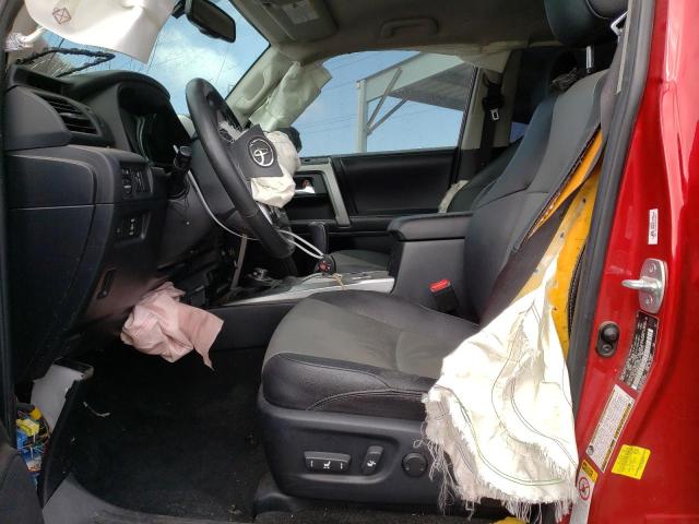 JTEBU5JR8H5449718 - 2017 TOYOTA 4RUNNER SR5/SR5 PREMIUM 红色 照片 7