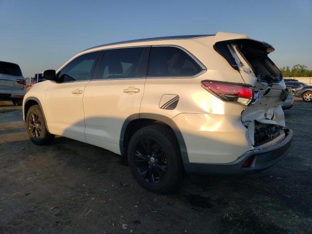 5TDKKRFH7FS044815 - 2015 TOYOTA HIGHLANDER XLE WHITE photo 2