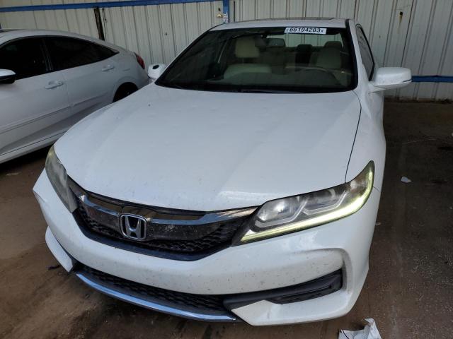 1HGCT1B8XGA005340 - 2016 HONDA ACCORD EXL WHITE photo 5