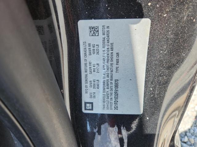 2G1FD1E32F9106870 - 2015 CHEVROLET CAMARO LT 黑色 照片 13