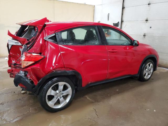 3CZRU5H3XGM716669 - 2016 HONDA HR-V LX RED photo 3