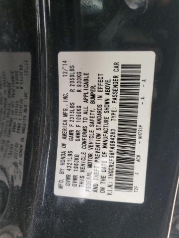 1HGCR2F58FA084283 - 2015 HONDA ACCORD SPORT 黑色 照片 12